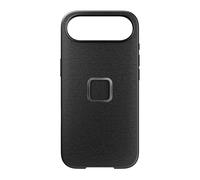 Peak Design SlimLink Coque de téléphone portable pour iPhone 17 Pro, gris anthracite, profil fin, protection contre les chutes, coque en tissu résistant aux intempéries
