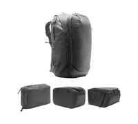 Peak Design - Travel Backpack 45L Noir + Camera Cube V2 Small + Medium + Tech Pouch