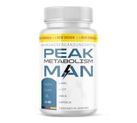 PEAK Metabolism MAN Capsules - amour, désir et passion - utilisation facile - 60 capsules contenu