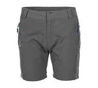 Peak Mountain ACUAD/XJ Short de randonnée Femme, Gris, FR : M (Taille Fabricant : M)