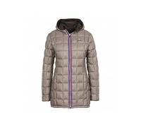 Peak Mountain AWILL/JK Doudoune Femme, Marron/Taupe, FR : L (Taille Fabricant : L)