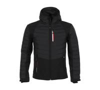 Peak Mountain Calender/HE Blouson Softshell Homme, Noir, FR : XL (Taille Fabricant : XL)