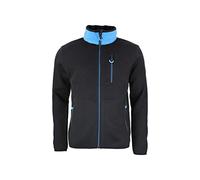 Peak Mountain CAYAK/YU/N Blouson Polaire Noir Homme FR : M (Taille Fabricant : M)