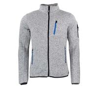 Peak Mountain CEMAILLON/YU Blouson Polaire Gris Clair Homme FR : XL (Taille Fabricant : XL)