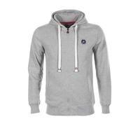 Peak Mountain - Sweat molleton zippé à capuche homme - COPILOT-gris-M L