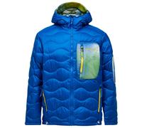 Peak Performance - Aop Helium Utility Down Jacket - Doudoune - XS - true blue