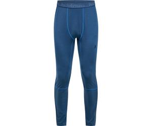 Peak Performance - Collant en laine de mérinos - M Magic Long Johns Baselayer Mountain Lake pour Homme en Laine - Taille S - Bleu Bleu S