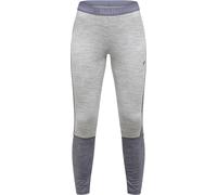 Peak Performance - Collant en laine de mérinos - W Magic Long Johns Baselayer Med Grey Melange pour Femme en Laine - Taille L - Gris Gris L