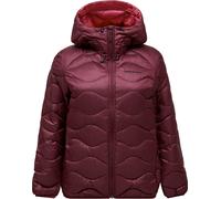 Peak Performance - Doudoune en duvet à capuche - W Helium Down Hood Jacket Porto Mountain Blush - Taille M - Bordeaux Bordeaux M