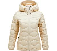 Peak Performance - Doudoune en duvet à capuche - W Helium Down Hood Jacket Sand Fog pour Femme - Taille M - Beige Beige M