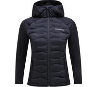 Peak Performance - Doudoune hybride - W Argon Hybrid Hood Black pour Femme - Taille XS - Noir Noir XS