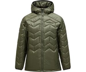 Peak Performance - Doudoune légère et polyvalente - M Elevate Liner Hood Pine Needle pour Homme - Taille L - Kaki Kaki L