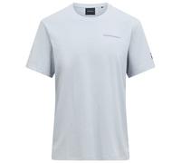 Peak Performance - Explore Logo Tee - T-shirt - S - summit smoke