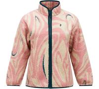 Peak Performance - Polaire sherpa zippée - W Graphic Pile Jacket Topo Swirl pour Femme - Taille S - Rose Rose S