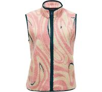 Peak Performance - Polaire sans-manches sherpa - W Graphic Pile Vest Topo Swirl pour Femme - Taille L - Rose Rose L
