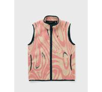 Peak Performance - Polaire sans-manches sherpa - W Graphic Pile Vest Topo Swirl pour Femme - Taille S - Rose Rose S