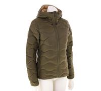Peak Performance Helium Down Hood Femmes Veste Outdoor XL Vert foncé olive