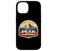 Peak Performance Jeu de Mots pour Alpinisme et randonnée Coque pour iPhone 14