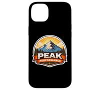 Peak Performance Jeu de Mots pour Alpinisme et randonnée Coque pour iPhone 14 Plus