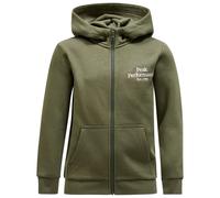 Peak Performance - Kid's Junior Original Zip Hood - Veste de sport - 150 - pine needle