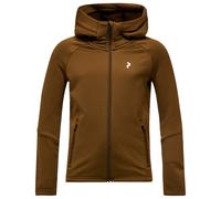 Peak Performance - Kid's Rider Essentials Zip Hood - Veste polaire - 170 - meadow moss / meadow moss