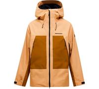 PEAK PERFORMANCE M Edge Insulated Jacket - Homme - Noir / Orange / Marron - taille M- modèle 2026