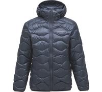 Peak Performance Veste à capuche Helium Down pour homme - M, Ombre bleue