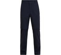 Peak Performance - Pantalon de randonnée déperlant - M Iconiq Zip Off Pants Black pour Homme en Softshell - Taille M - Noir Noir M
