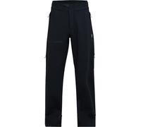Peak Performance - Pantalon imperméable de ski de randonnée - M Ascent Softshell Pants Black pour Homme en Softshell - Taille L - Noir Noir L