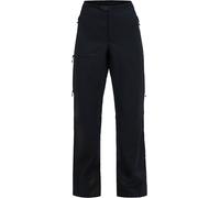 Peak Performance - Pantalon imperméable de ski de randonnée - W Ascent Softshell Pants Black pour Femme en Softshell - Taille S - Noir Noir S