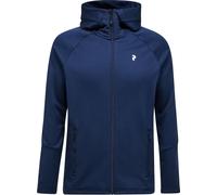 Peak Performance - Polaire à séchage rapide - M Rider Essentials Zip Hood Blue Shadow pour Homme - Taille L - Navy Navy L