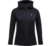 Peak Performance - Polaire à séchage rapide - W Rider Essentials Zip Hood Black pour Femme - Taille XS - Noir Noir XS