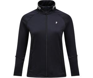 Peak Performance - Polaire à séchage rapide - W Rider Essentials Zip Jacket Black pour Femme - Taille M - Noir Noir M