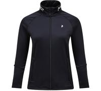 Peak Performance - Polaire à séchage rapide - W Rider Essentials Zip Jacket Black pour Femme - Taille S - Noir Noir S