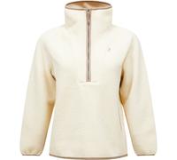 Peak Performance - Polaire chaude zippée - W Naturerush Pile HZ Sand Fog Avid Beige pour Femme - Taille L Beige L