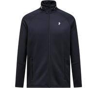 Peak Performance - Polaire légère et respirante - M Rider Essentials Zip Jacket Black pour Homme - Taille M - Noir Noir M