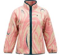 Peak Performance - Polaire sherpa zippée - W Graphic Pile Jacket Topo Swirl pour Femme - Taille L - Rose Rose L
