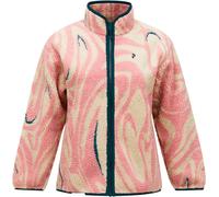 Peak Performance - Polaire sherpa zippée - W Graphic Pile Jacket Topo Swirl - Taille M - Rose Rose M