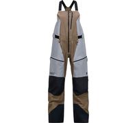 Peak Performance - Salopette imperméable de ski en GORE-TEX® PRO - W Vertical Gore-Tex Pro Bib Terrain Tan Lt Grey - Taille M - Marron Marron M