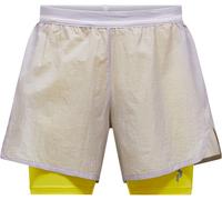 Peak Performance - Short léger déperlant 2 en 1 pour running et trail - M Discover 2-In-1 Shorts Misty Lavender pour Homme - Taille XL - Violet Violet XL