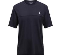 Peak Performance - T-shirt polyvalent - M Trail Wool Blend SS Black pour Homme en Laine - Taille XL - Noir Noir XL