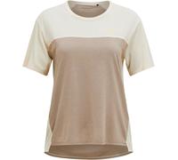 Peak Performance - T-shirt polyvalent - W Trail Wool Blend SS Sand Fog Avid Beige pour Femme en Laine - Taille L Beige L