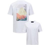 Peak Performance - T-shirt urbain en coton premium classique - M Original Graphic Tee White pour Homme en Coton - Taille M - Blanc Blanc M