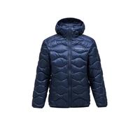 Peak Performance Veste à capuche Helium Down pour homme - M, Ombre bleue