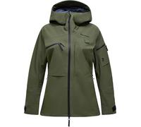 Peak Performance - Veste de ski en GORE-TEX - W Alpine Gore-Tex 3L Jacket Pine Needle pour Femme - Taille S - Vert Vert S