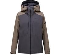 Peak Performance - Veste de ski imperméable et coupe-vent - M Insulated 2L Ski Jacket Terrain Tan Motion Grey - Taille M - Noir Noir M
