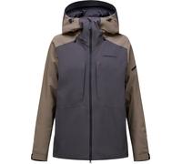 Peak Performance - Veste de ski imperméable et coupe-vent - M Insulated 2L Ski Jacket Terrain Tan Motion Grey - Taille XL - Noir Noir XL
