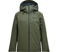 Peak Performance - Veste de ski isolante - M Maroon Insulated Jacket Pine Needle pour Homme - Taille S - Vert Vert S