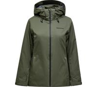 Peak Performance - Veste de ski isolante - W Anima 2L Insulated Jacket Pine Needle pour Femme - Taille S - Kaki Kaki S