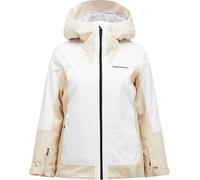 Peak Performance - Veste de ski isolante - W Rider Tech 2L Insulated Jacket Sand Fog Off White pour Femme - Taille S - Beige Beige S